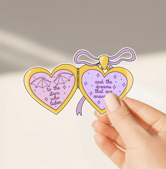 ACOTAR Locket Sticker