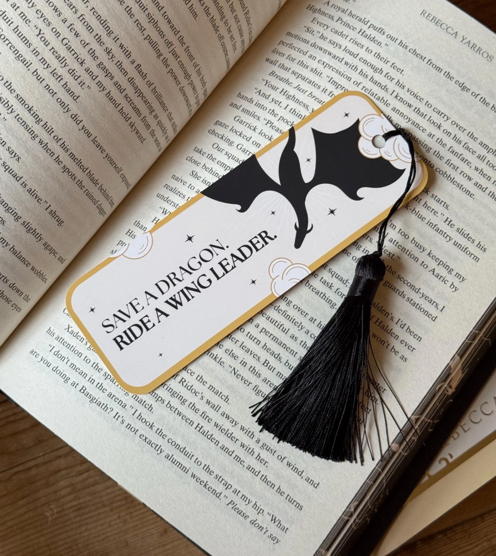 Fourth Wing Bookmark