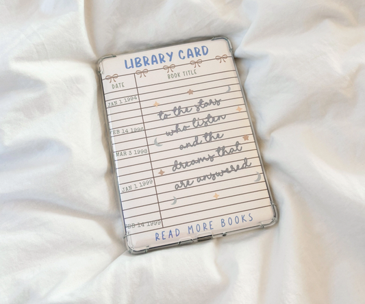 ACOTAR Library Card Kindle Insert