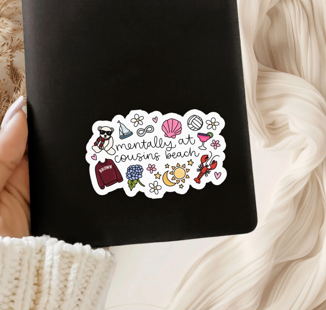 Cousins Beach TSITP Sticker
