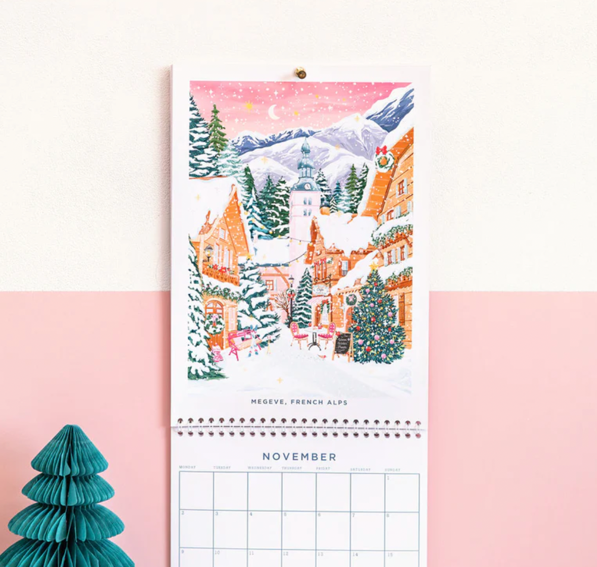 2026 Hand Illustrated Travel Calendar