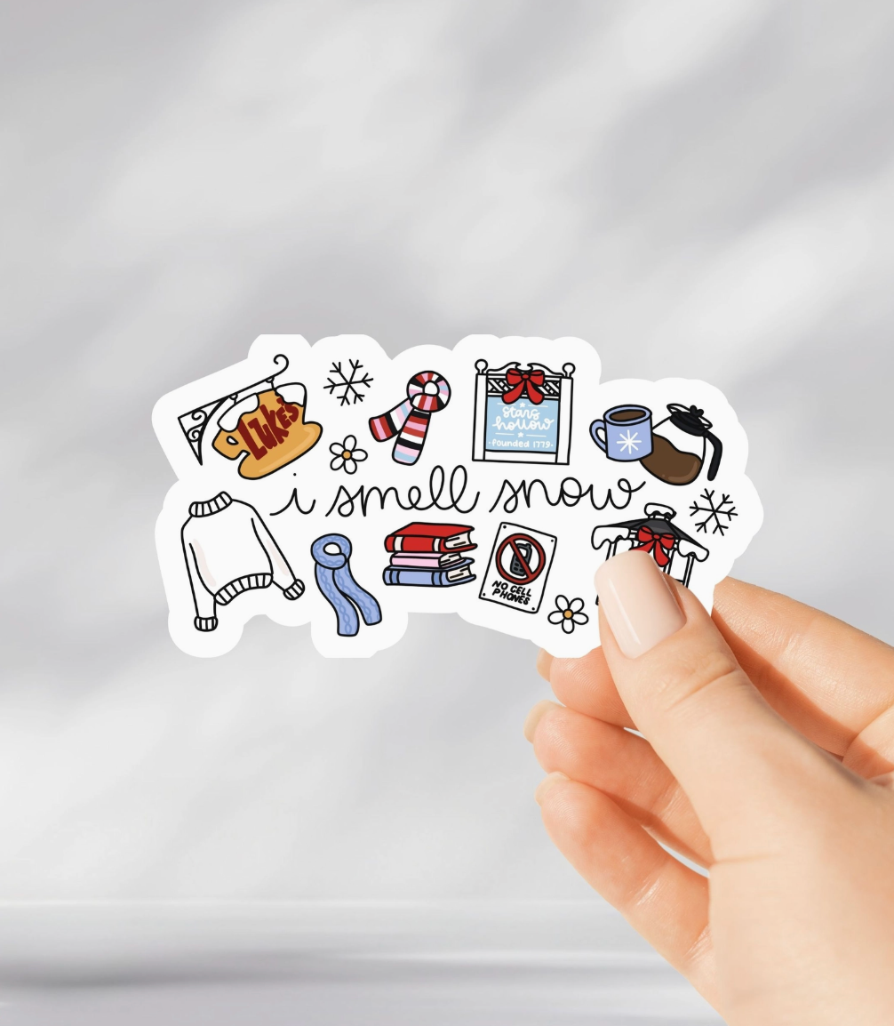 Gilmore Girls Christmas Sticker