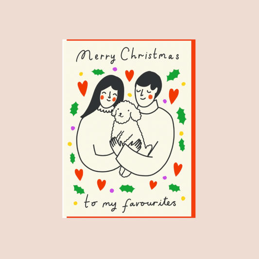 Merry Christmas To My Favourites Card