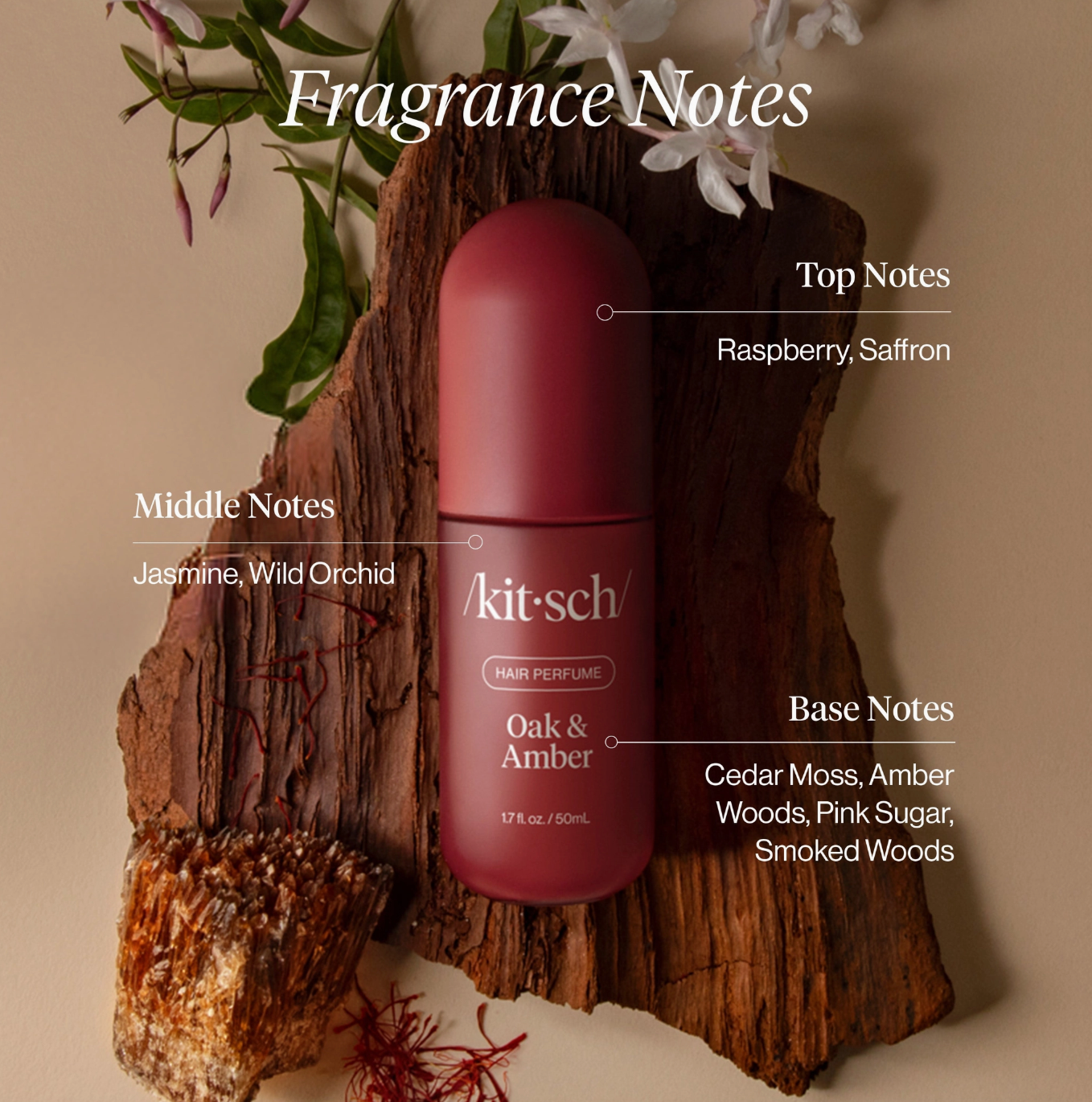 Hair Perfume - Oak & Amber