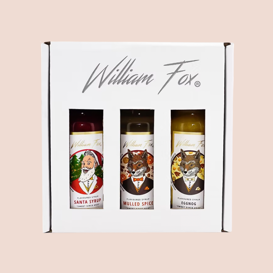 Christmas Syrup Gift Set by William Fox