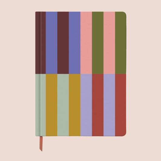 Jumbo Soft Touch Journal - Bold Stripe