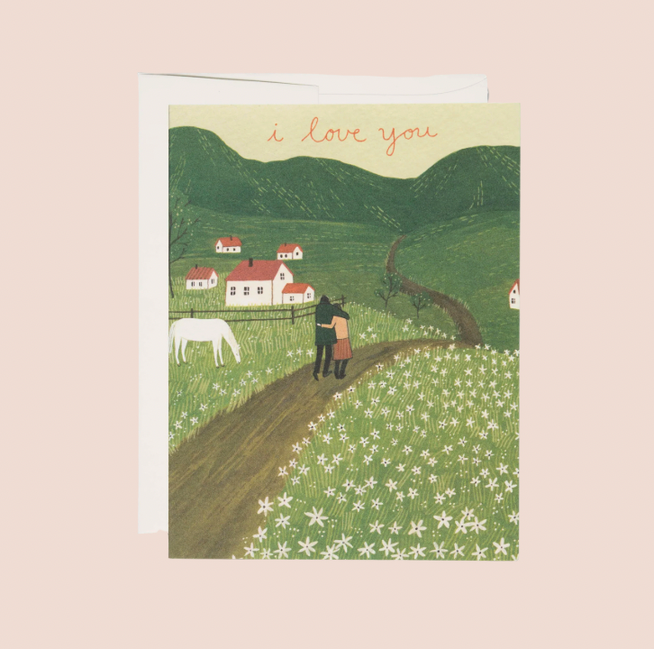 I Love You Countryside Card