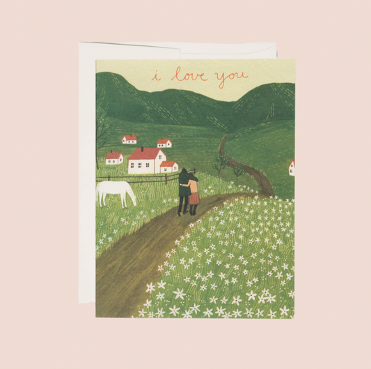 I Love You Countryside Card