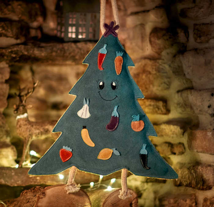 XL Christmas Tree Dog Toy