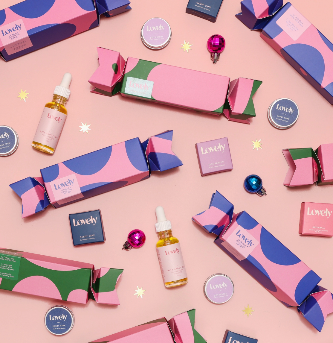 Christmas Cracker Lip Balm Gift Set