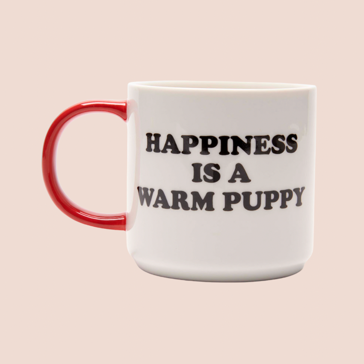 Snoopy Peanuts 'Happiness Is A Warm Puppy' Mug