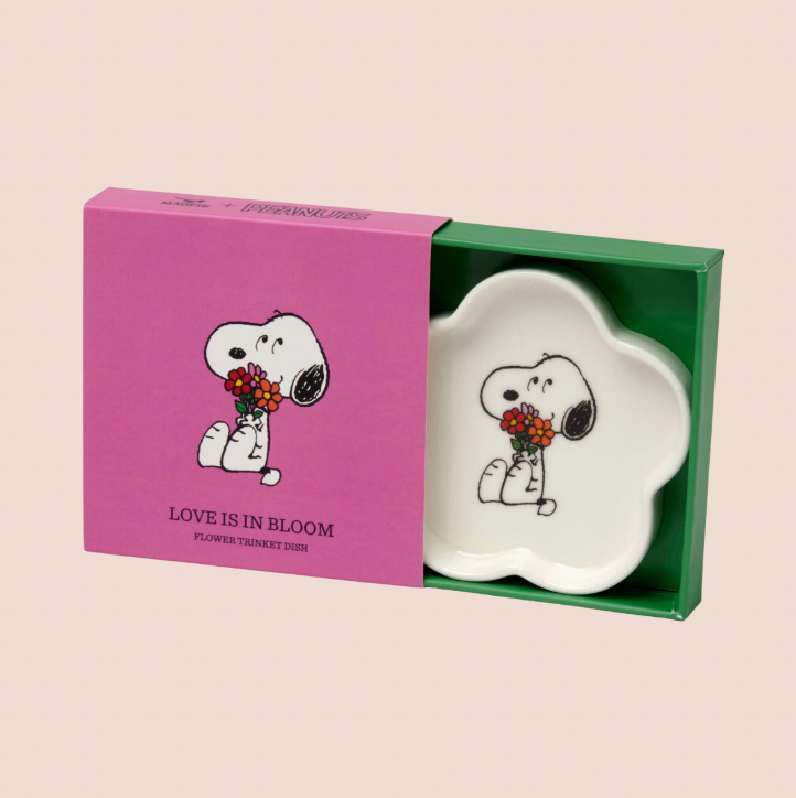 Snoopy Peanuts Trinket Dish - Love Is In Bloom
