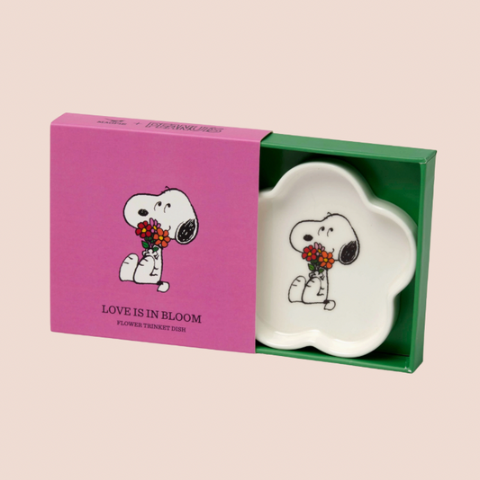 Snoopy Peanuts Trinket Dish - Love Is In Bloom