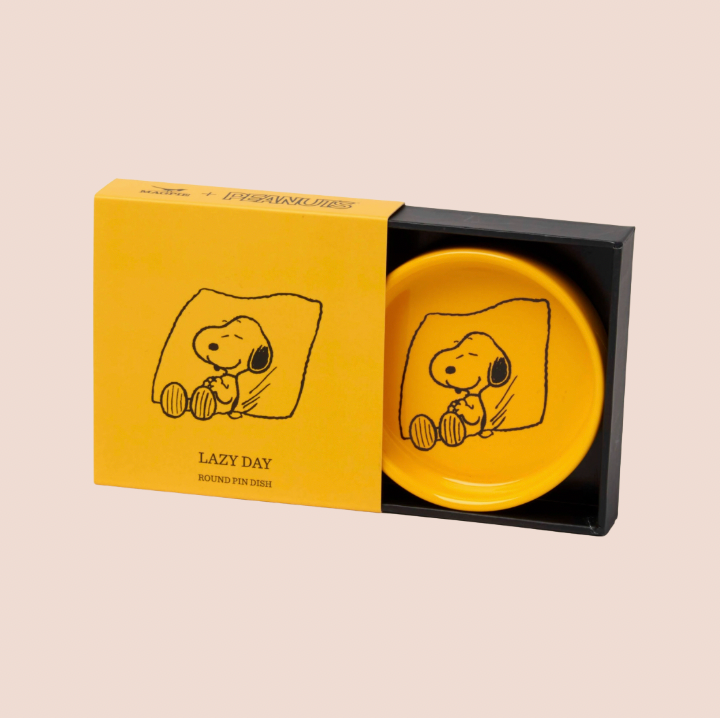 Snoopy Peanuts Pin Dish - Lazy Day