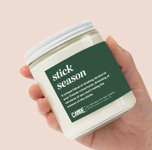 Stick Season Noah Kahan Candle