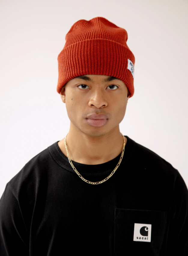 Recycled Bottle Beanie - Deep Terracotta