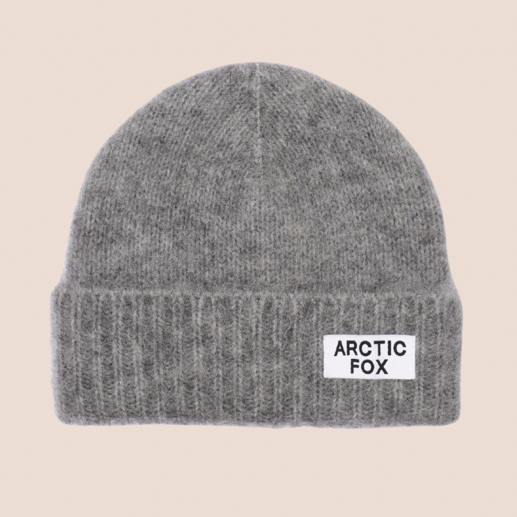 Mohair Beanie - Arctic Grey
