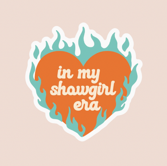 Showgirl Era Taylor Swift Sticker