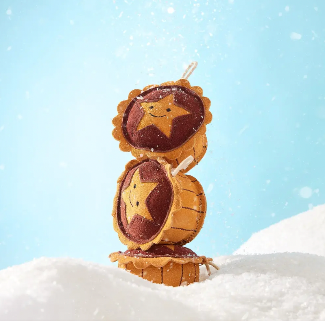 Mince Pie Dog Toy