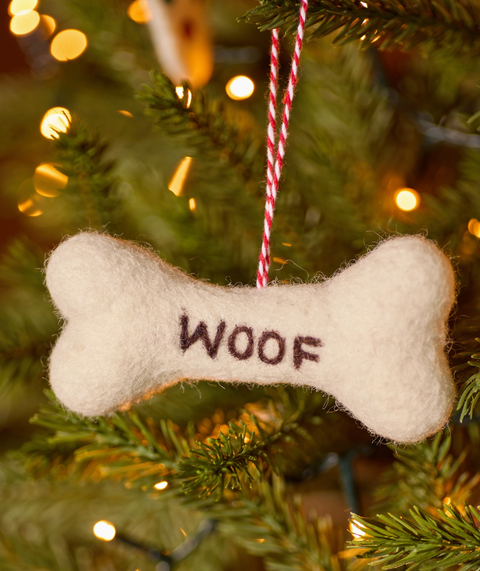 Woof Handmade Felt Decoration