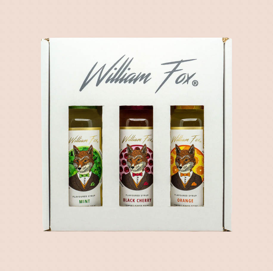 Hot Chocolate Syrups Gift Set by William Fox