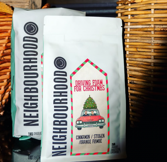 Driving Foam For Christmas - Whole bean 250g bag