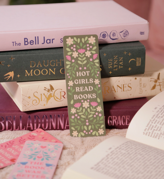 'Hot Girls Read Books' Bookmark