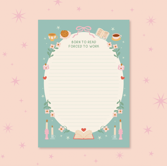 Born To Read Notepad