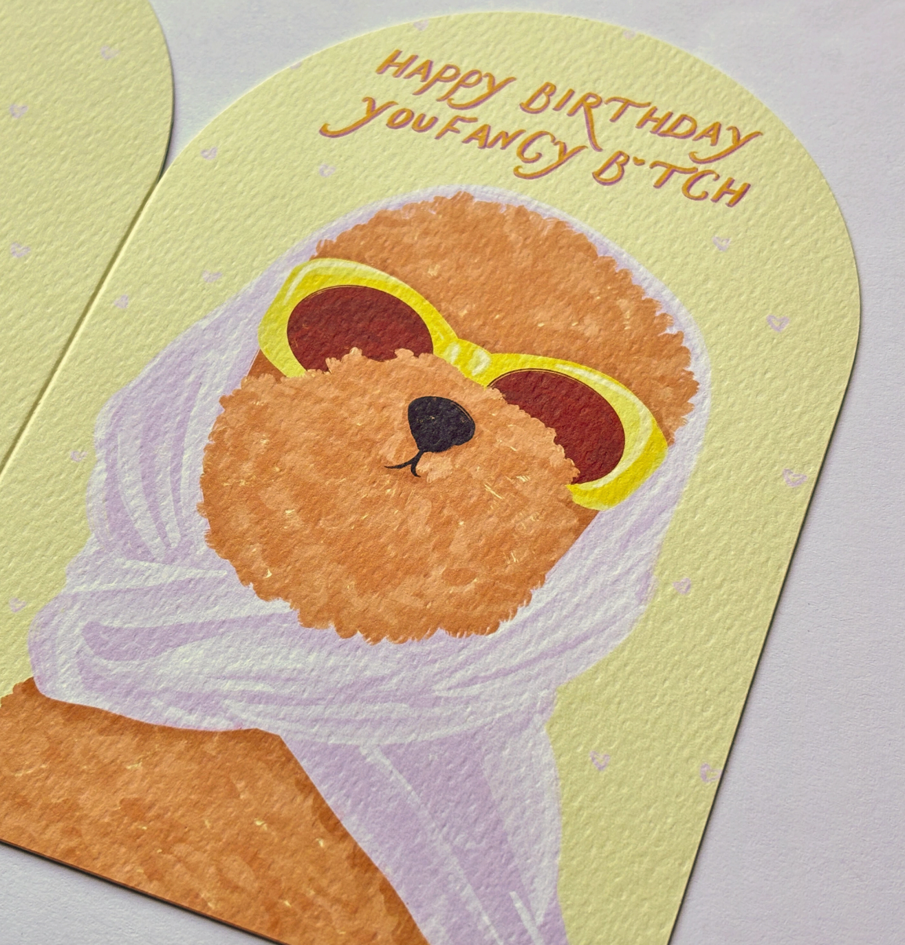 Fancy B*tch Birthday Card