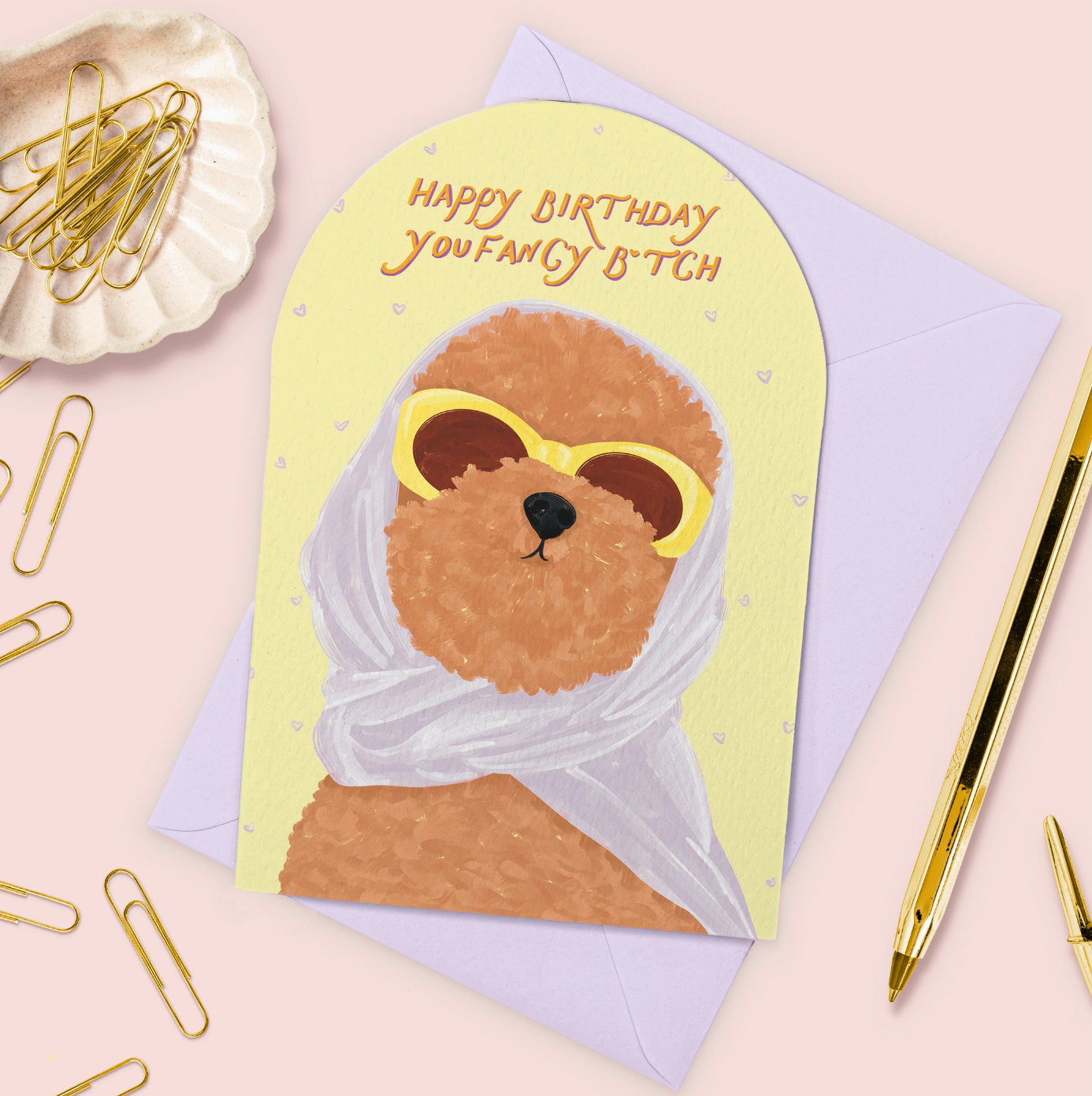 Fancy B*tch Birthday Card