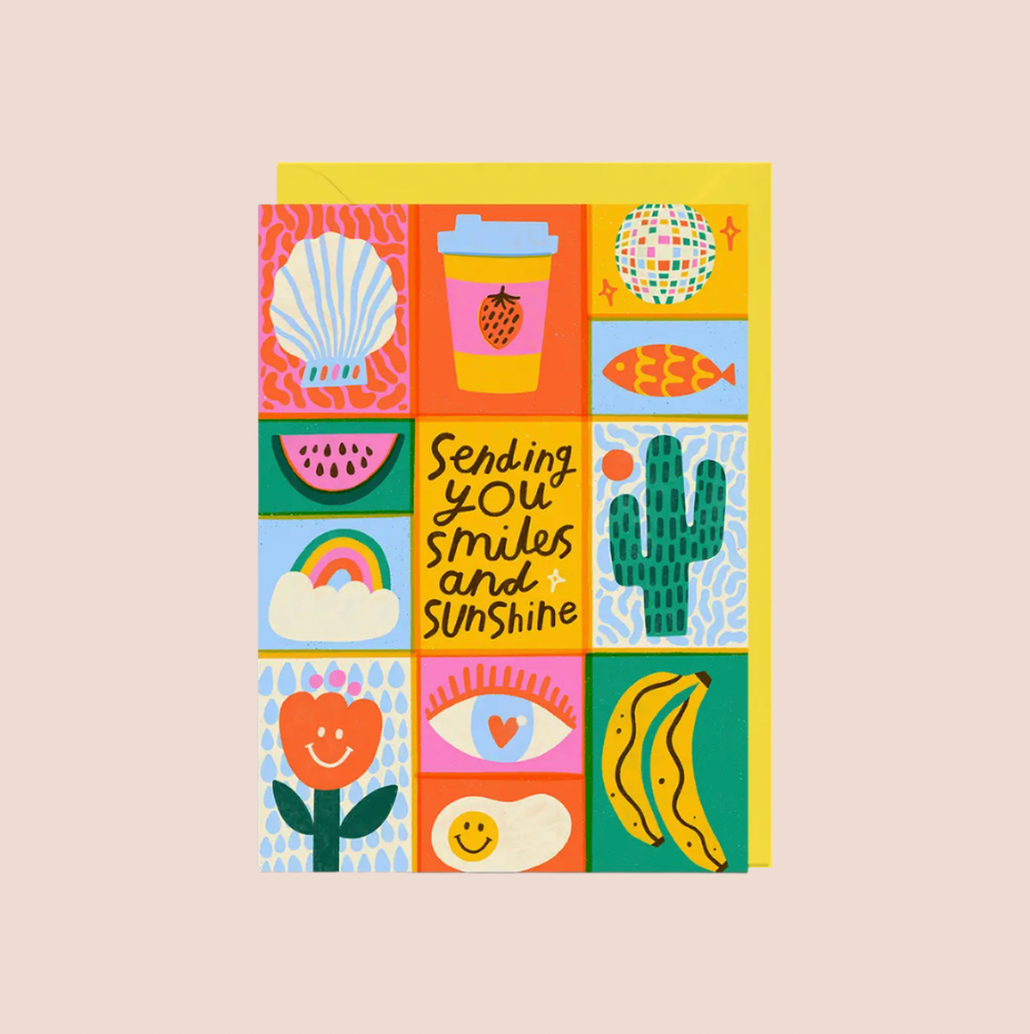 Sending You Smiles & Sunshine Card