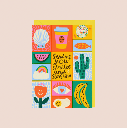 Sending You Smiles & Sunshine Card