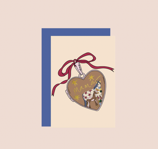Mama Locket Card