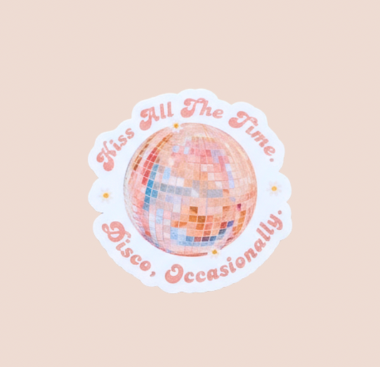 Kiss All The Time Disco Occasionally Harry Styles Sticker