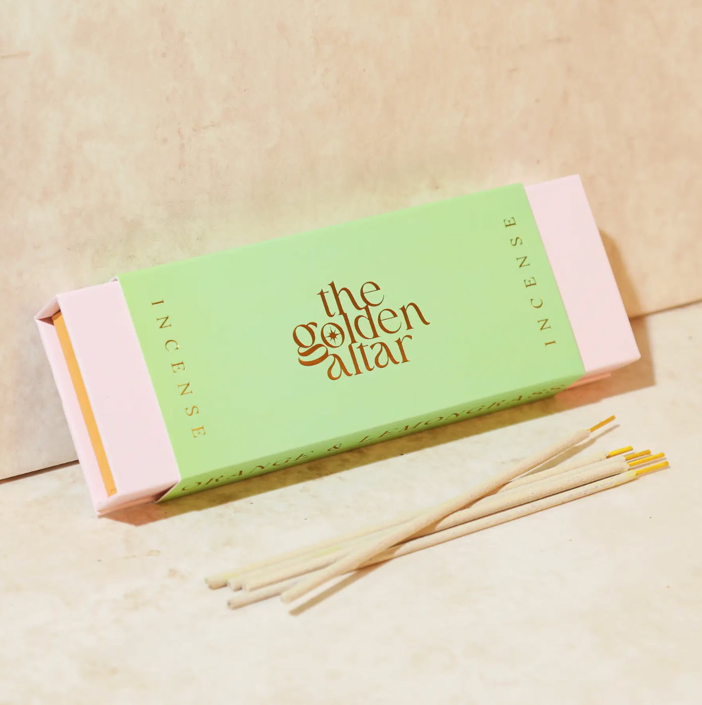 HandmadeIncense Sticks - Orange & Lemongrass