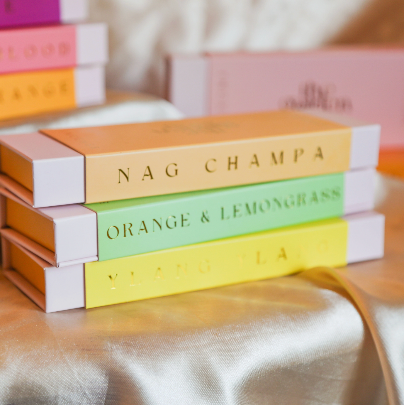 HandmadeIncense Sticks - Orange & Lemongrass