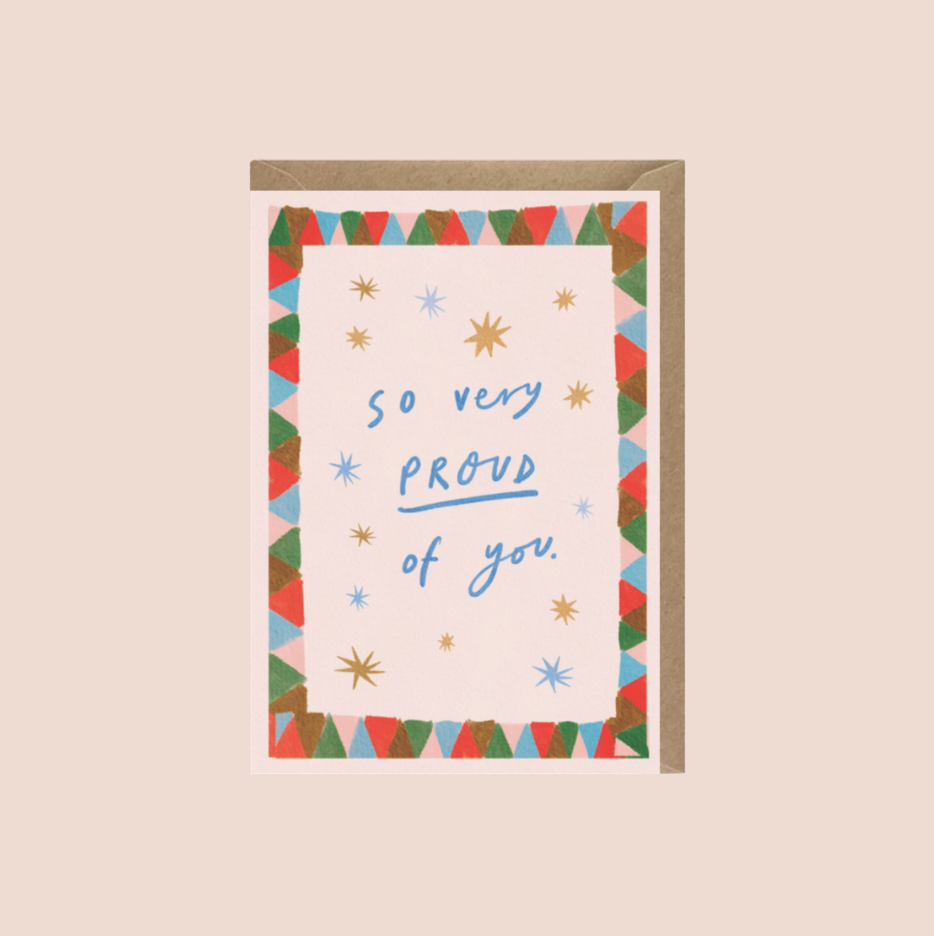 So Very Proud Of You Card