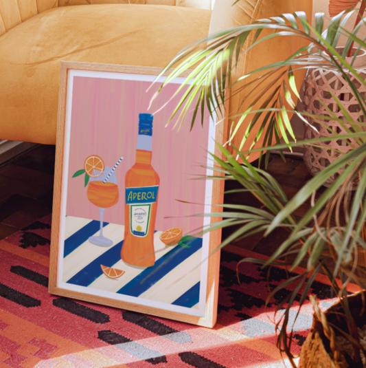 Aperol Spritz A4 Print