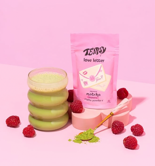 'Love Letter' Raspberry Matcha Powder
