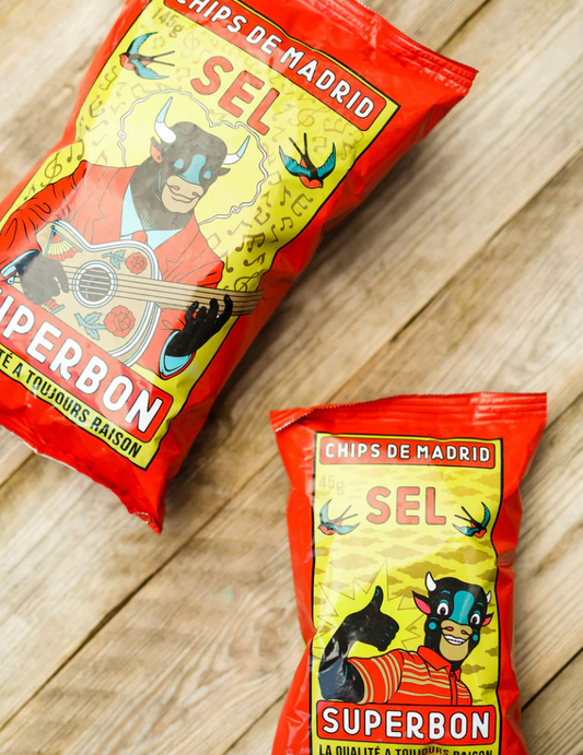 Superbon Salted Spanish Crisps 125g