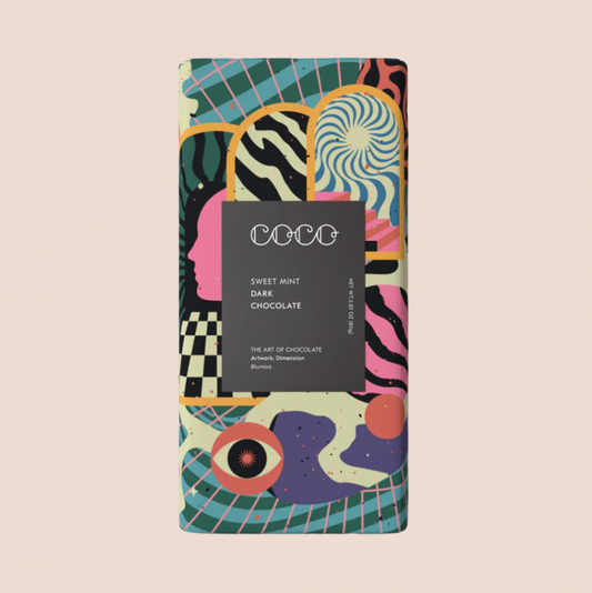 Sweet Mint Chocolate Bar 80g