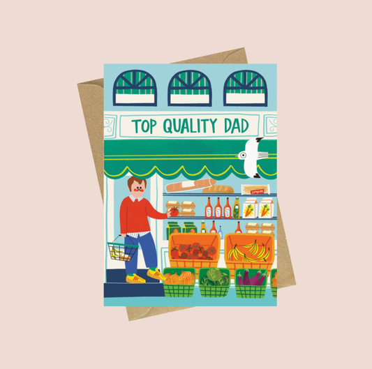 Top Quality Dad Birthday Card