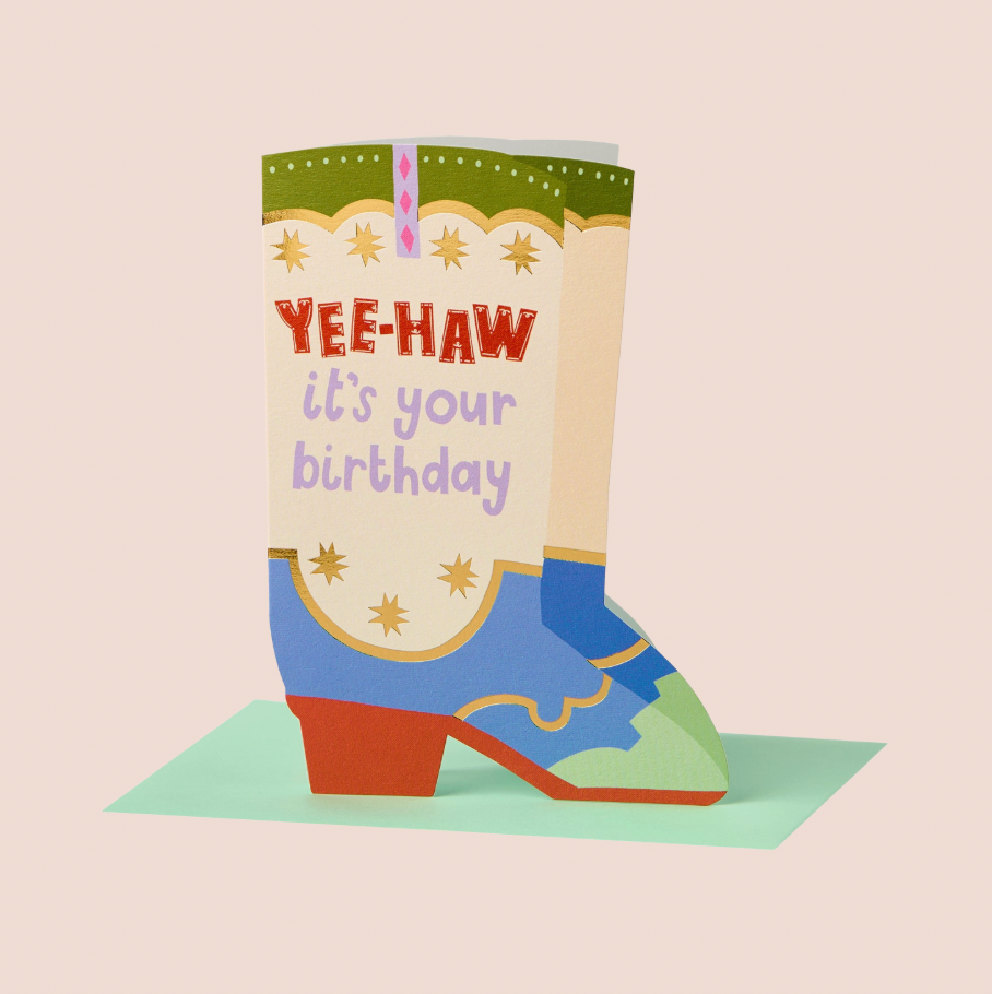 Yee-Haw Its Your Birthday Card