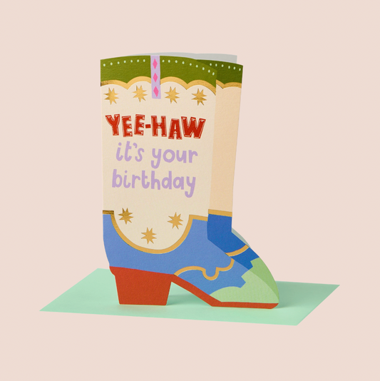 Yee-Haw Its Your Birthday Card