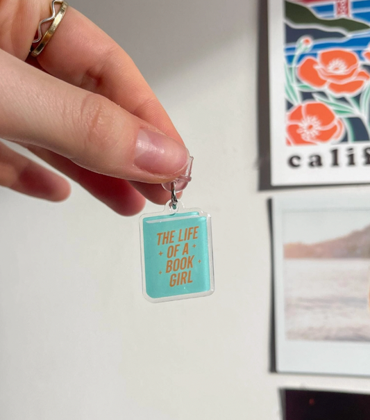 'Life Of A Bookgirl' Taylor Swift Bookish Kindle Charm Dust Plug