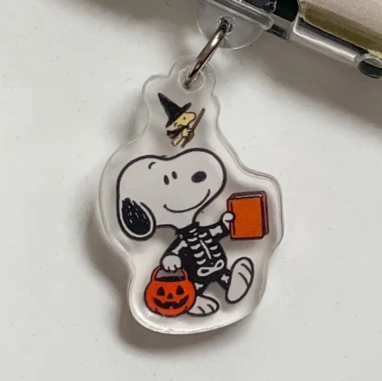 Halloween Skeleton Snoopy Kindle Charm Dust Plug