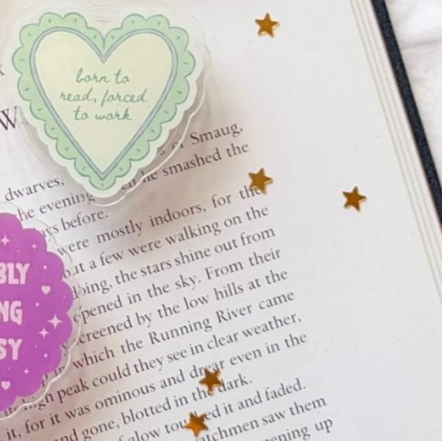 Born To Read Green Heart Kindle Grip