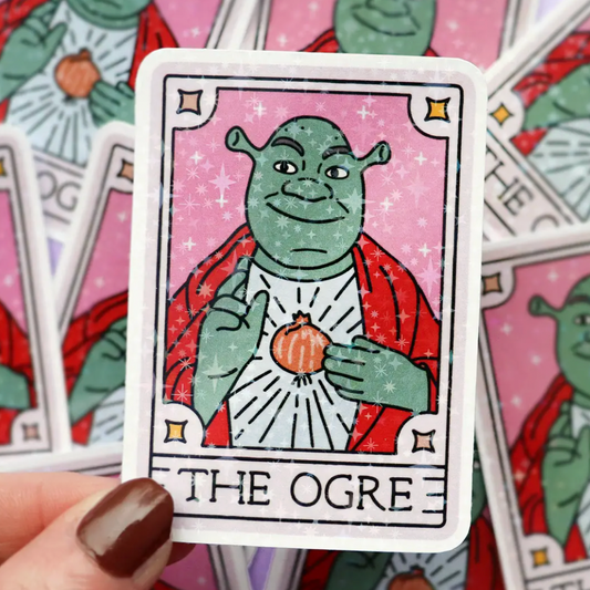 Shrek The Ogre Tarot Sticker