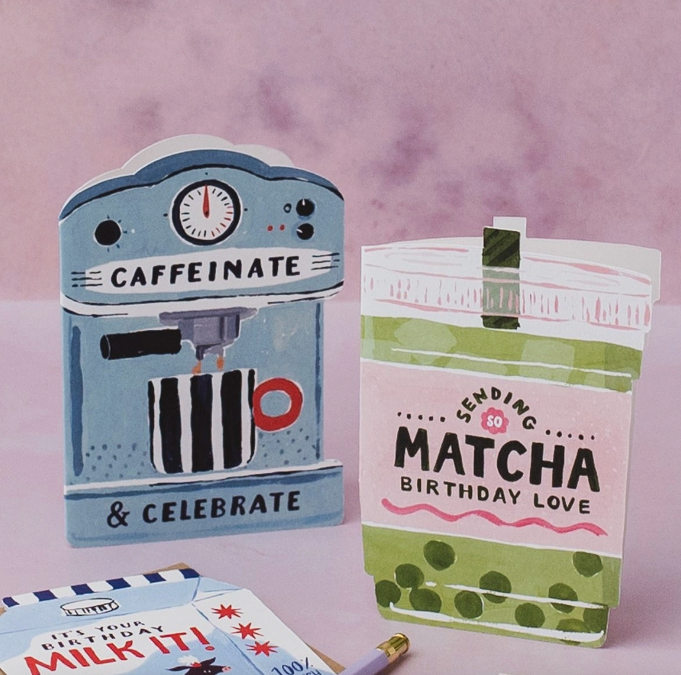 Matcha Birthday Love Card