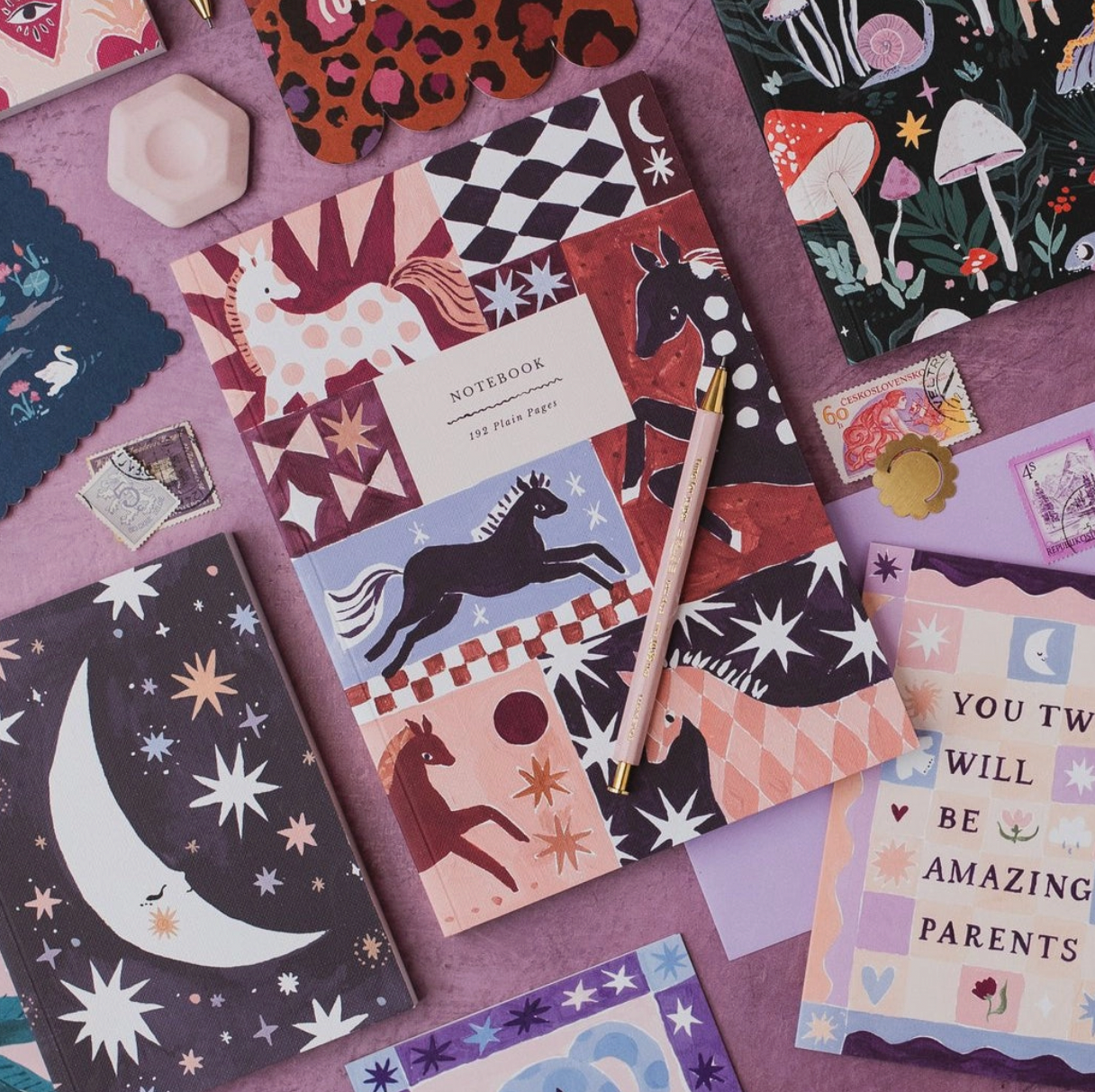 Wild & Free Notebook | Plain Page Journal